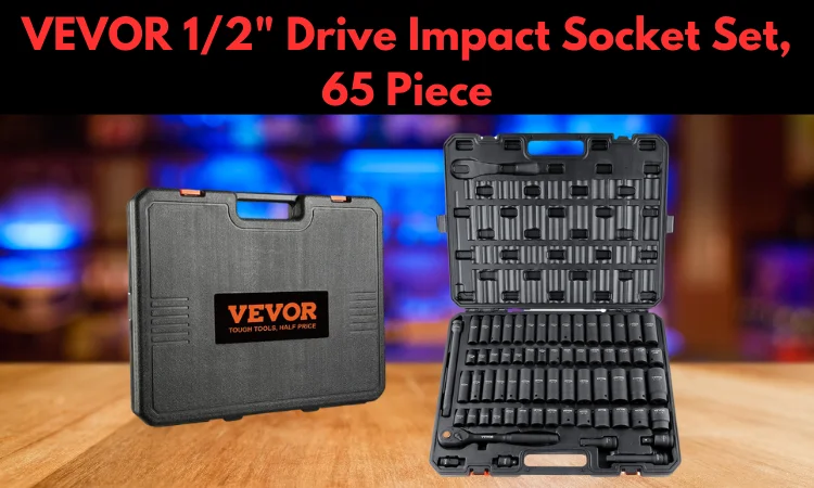 VEVOR 1/2" Drive Impact Socket Set