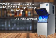 VEVOR Commercial Ice Maker, 360LBS