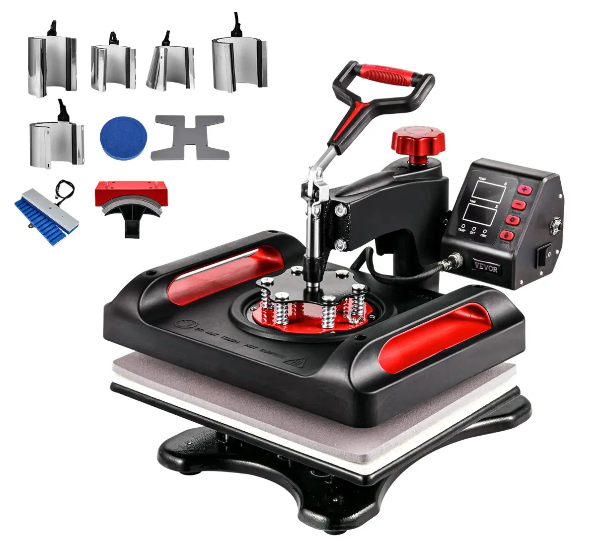 Don't Buy a Clamshell Heat Press Machine Until You Read This: VEVOR 11-in-1 Heat Press - Review 7 Clamshell Heat Press Machine