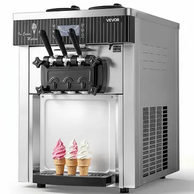Best Countertop Ice Cream Machine: VEVOR Soft Serve vs Hard Serve Battle 7 Commercial Ice Cream Machine